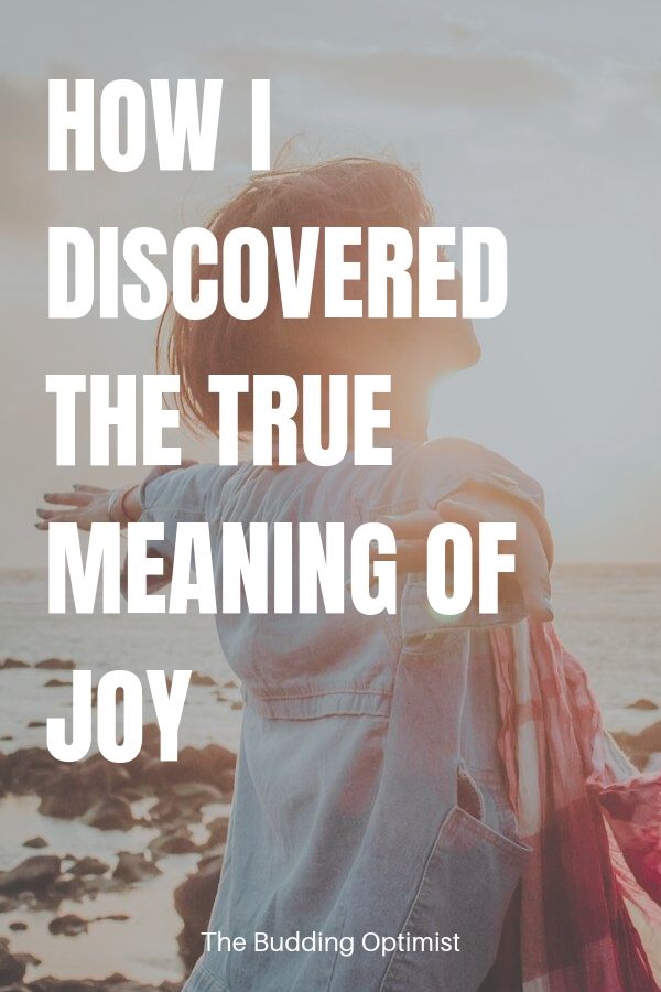 Find joy Pinterest image woman extending her arms
