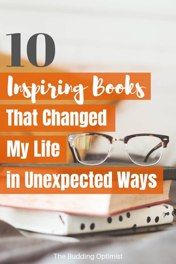 Books that changed my life Pinterest image