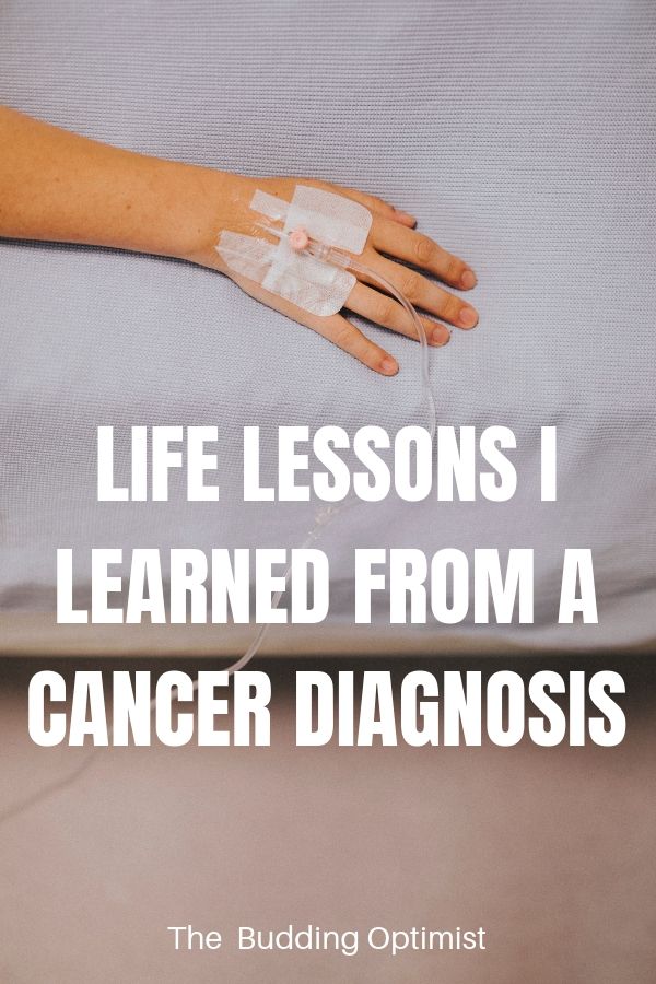lessons I learned in life pinterest - hand with IV line