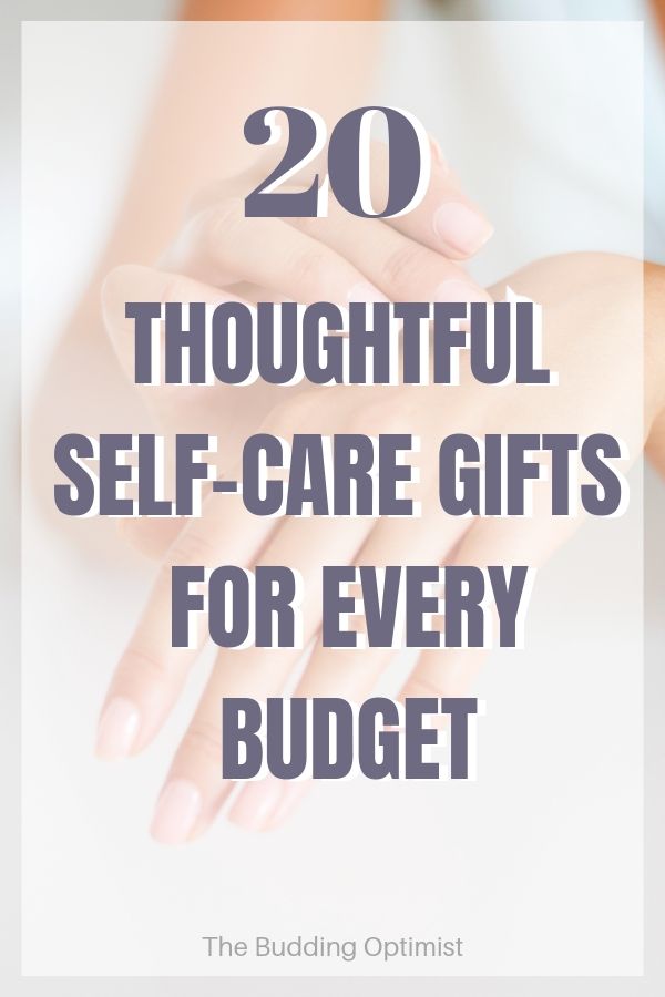 self-care gifts Pinterest image